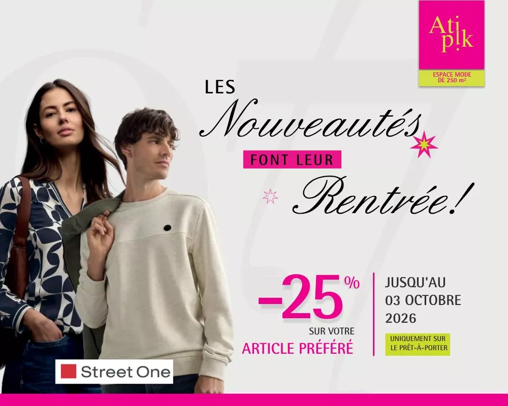 Image for Les nouveautés de la rentrée arrivent chez Atipik !